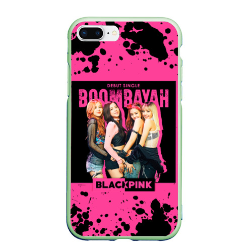 Чехол для iPhone 7Plus/8 Plus матовый Boombayah, цвет салатовый