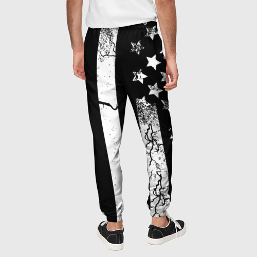 Мужские брюки 3D Звездно-полосатый, цвет 3D печать - фото 5