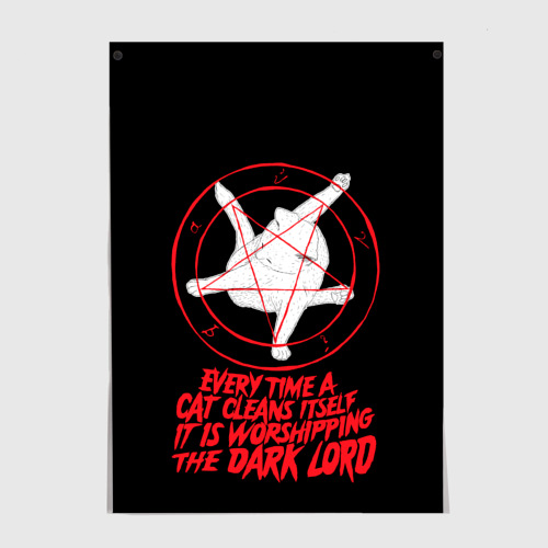 Постер Кот сатаны