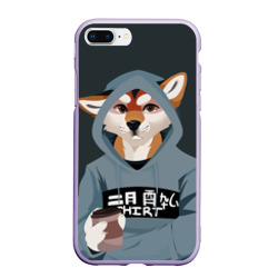 Чехол для iPhone 7Plus/8 Plus матовый Furry fox