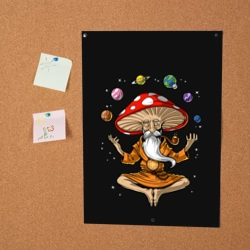 Постер Космический Гриб Волшебник - фото 2