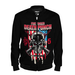 Мужской бомбер 3D 5FDP Five Finger Death Punch