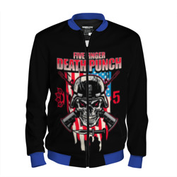 Мужской бомбер 3D 5FDP Five Finger Death Punch