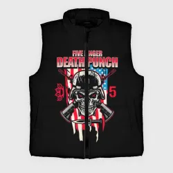 Мужской жилет утепленный 3D 5FDP Five Finger Death Punch
