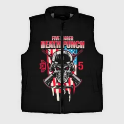 Мужской жилет утепленный 3D 5FDP Five Finger Death Punch