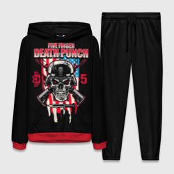 Женский костюм с толстовкой 3D 5FDP Five Finger Death Punch