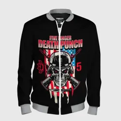 Мужской бомбер 3D 5FDP Five Finger Death Punch