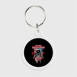 Брелок круглый 5FDP Five Finger Death Punch