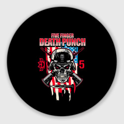 Круглый коврик для мышки 5FDP Five Finger Death Punch