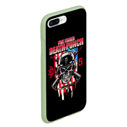 Чехол для iPhone 7Plus/8 Plus матовый 5FDP Five Finger Death Punch - фото 2