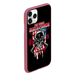 Чехол для iPhone 11 Pro Max матовый 5FDP Five Finger Death Punch - фото 2