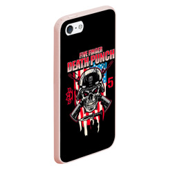Чехол для iPhone 5/5S матовый 5FDP Five Finger Death Punch - фото 2