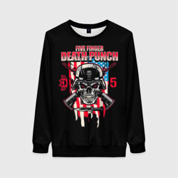 Женский свитшот 3D 5FDP Five Finger Death Punch