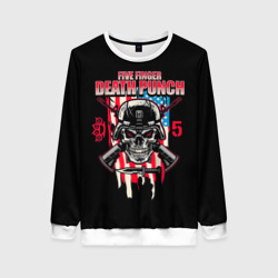 Женский свитшот 3D 5FDP Five Finger Death Punch