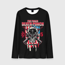 Мужской лонгслив 3D 5FDP Five Finger Death Punch