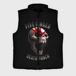 Мужской жилет утепленный 3D Five Finger Death Punch 5FDP
