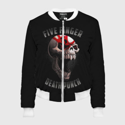Женский бомбер 3D Five Finger Death Punch 5FDP
