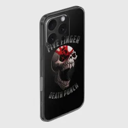 Чехол для iPhone 16 Pro Max силиконовый с защитой камеры Five Finger Death Punch 5FDP - фото 2