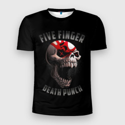 Мужская футболка 3D Slim Five Finger Death Punch 5FDP