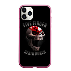 Чехол для iPhone 11 Pro Max матовый Five Finger Death Punch 5FDP