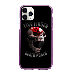 Чехол для iPhone 11 Pro Max матовый Five Finger Death Punch 5FDP