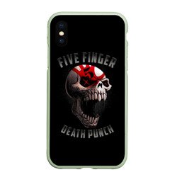 Чехол для iPhone XS Max матовый Five Finger Death Punch 5FDP