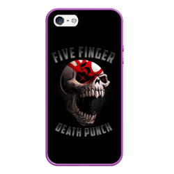 Чехол для iPhone 5/5S матовый Five Finger Death Punch 5FDP