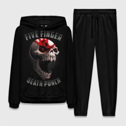 Женский костюм с толстовкой 3D Five Finger Death Punch 5FDP