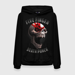 Женская толстовка 3D Five Finger Death Punch 5FDP