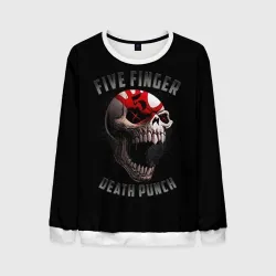 Мужской свитшот 3D Five Finger Death Punch 5FDP