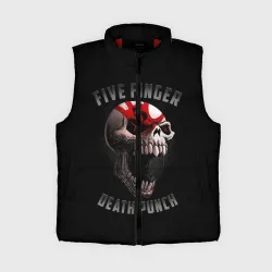 Женский жилет утепленный 3D Five Finger Death Punch 5FDP