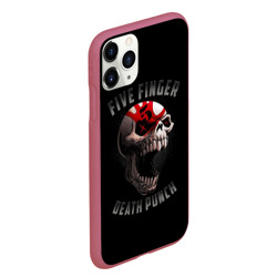 Чехол для iPhone 11 Pro Max матовый Five Finger Death Punch 5FDP - фото 2