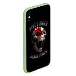 Чехол для iPhone XS Max матовый Five Finger Death Punch 5FDP - фото 2