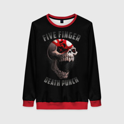 Женский свитшот 3D Five Finger Death Punch 5FDP