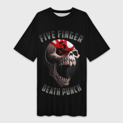 Платье-футболка 3D Five Finger Death Punch 5FDP