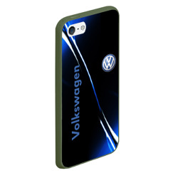 Чехол для iPhone 5/5S матовый Volkswagen - фото 2