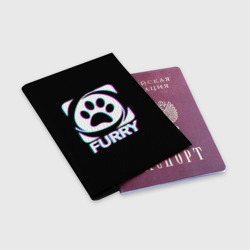 Обложка для паспорта матовая кожа Furry - фото 2