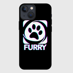 Чехол для iPhone 13 mini Furry