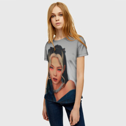 Женская футболка 3D Hot Jennie - фото 2