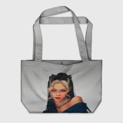 Пляжная сумка 3D Hot Jennie