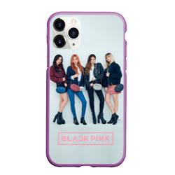 Чехол для iPhone 11 Pro Max матовый Blackpink Squad