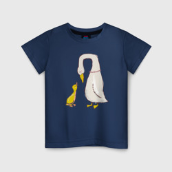 Детская футболка хлопок Утка и утенок