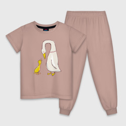Детская пижама хлопок Утка и утенок