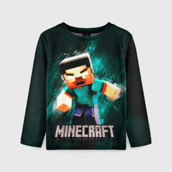 Детский лонгслив 3D Minecraft
