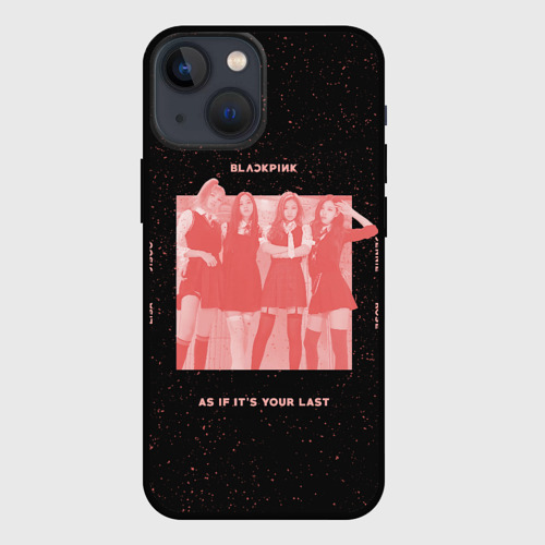 Чехол для iPhone 13 mini Pink blank 