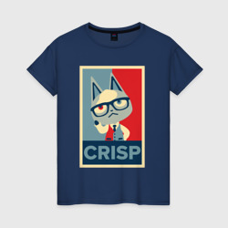 Женская футболка хлопок Crisp