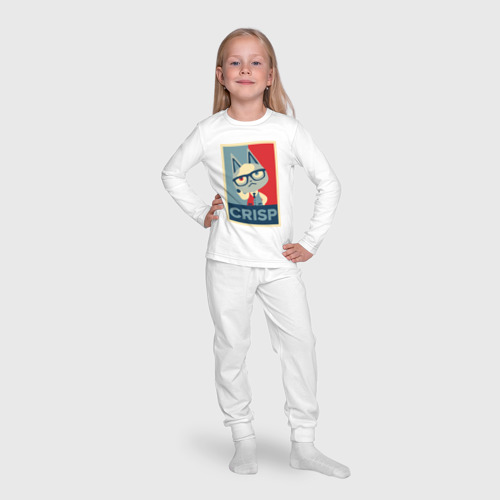 Детская пижама с лонгсливом хлопок с принтом Crisp, фото #4