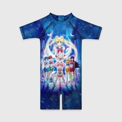 Детский купальный костюм 3D Вечная Сейлор Мун Netflix 2021