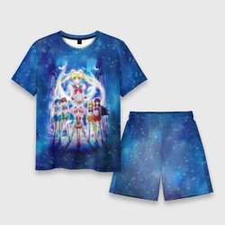 Мужской костюм с шортами 3D Вечная Сейлор Мун Netflix 2021