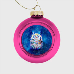 Ёлочный шар стеклянный/пластиковый Вечная Сейлор Мун Netflix 2021